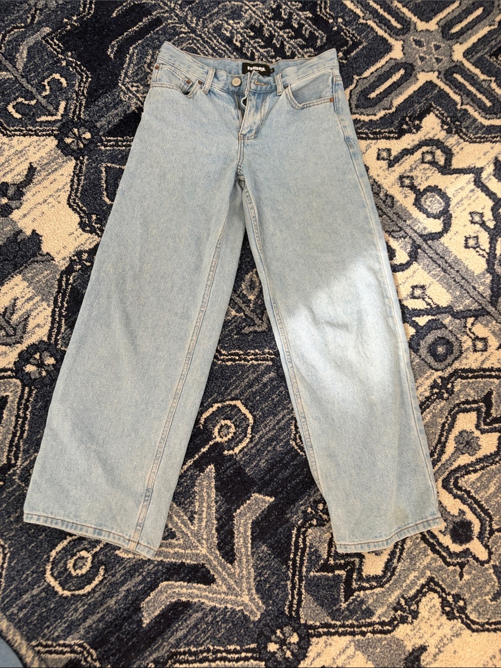 RSQ Light Blue Wide Leg Jeans